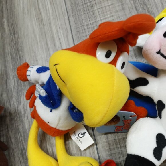 General Mills Beanie Baby Breakfast Cereal Characters Vintage Lot Cookie Crisp - Picture 4 of 8